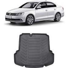 Rizline Volkswagen  Jetta  2011 +Trendline CEPLİ  3D Bagaj Havuzu Siyah