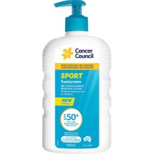 Cancer Council SPF50+ Sport Dry Touch Sunscreen Güneş Kremi 500ML