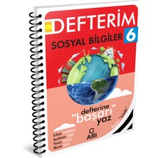 Arı Yayıncılık 6.Sınıf Sosyal Bilgiler Sosyalimo Defterim