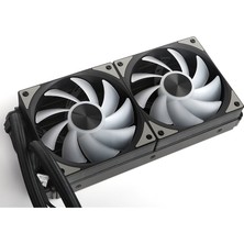 Dark Freezer W246 2025 Edition 240mm 2x12cm FRGB LED Fan + Pompa, 250W TDP, LGA1700 - AMD5 Uyumlu Sıvı Soğutma Sistemi (DKCCW246)