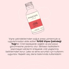 Polente Natural Vişne Çekirdeği Yağı - Soğuk Sıkım (30 ml)