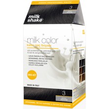 Milk_shake  Milk Color Eko-Kit Saç Boyası Koyu Kestane 3