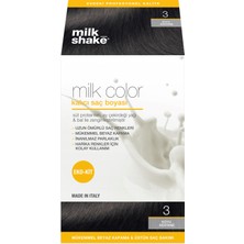 Milk_shake  Milk Color Eko-Kit Saç Boyası Koyu Kestane 3