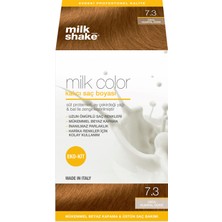 Milk_shake  Milk Color Eko-Kit Saç Boyası Orta Kumral Dore 7.3