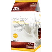 Milk_shake Milk Color Eko-Kit Saç Boyası Açık Kestane Yoğun Kızıl 5.66