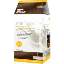 Milk-Shake Milk Color Kalıcı Saç Boyası 5 Açık Kestane