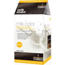 Milk-Shake Milk Color Kalıcı Saç Boyası (4 Orta Kestane)