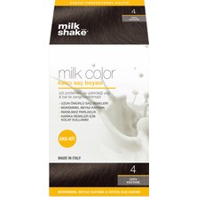 Milk-Shake Milk Color Kalıcı Saç Boyası (4 Orta Kestane)