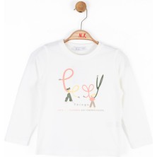 Nk Kids Kız Çocuk Uzun Kollu T-Shirt 37519