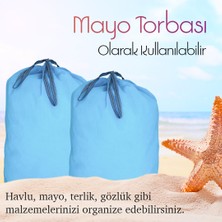 Palm Design Mayo Torbası Bebek Bezi Torbası Kirli Temiz Kıyafet Torbası Valiz Içi Organizer Oyuncak Torbası