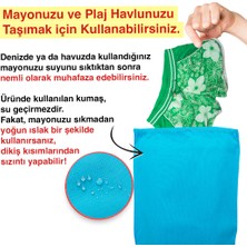 Palm Design Mayo Torbası Bebek Bezi Torbası Kirli Temiz Kıyafet Torbası Valiz Içi Organizer Oyuncak Torbası