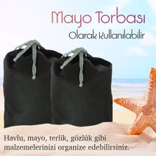 Palm Design Mayo Torbası Bebek Bezi Torbası Kirli Temiz Kıyafet Torbası Valiz Içi Organizer Oyuncak Torbası