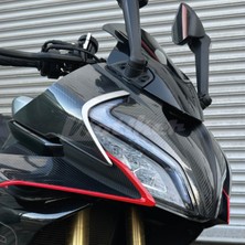 Cf Moto 450SR Far Yanı Derin Karbon Kaplama Modeli
