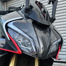 Cf Moto 450SR Ön Kafa Ortası Derin Karbon Kaplama Modeli