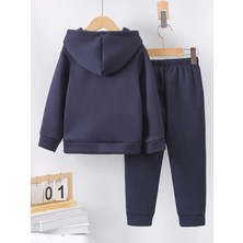 Kışlık Kız Erkek Çocuk Eşofman Takımı 5 6 7 8 9 10 11 12 Yaş Unisex