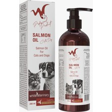 Whiteveterinay Salmon Oil Cat&dog 200 ml ( Omega 3 ve 6 Içerikli Somon Yağı )