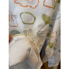 Baby Babyaden Yeni Yıl Noel Yılbaşı Pijama Partisi Pamuklu Unisex Kız Erkek Çocuk Pijama Takımı