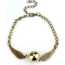Kumi Snitch Golden Harry Potter Unisex Kadın Erkek Bileklik