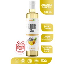 Zadelife Bromelain Deposu Ananas Sirkesi 500 ml