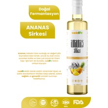 Zadelife Bromelain Deposu Ananas Sirkesi 500 ml