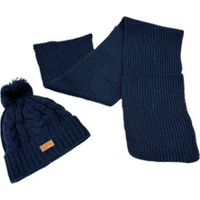  Benittokids Çocuk Ponponlu Bere Atkı Takımı 7017