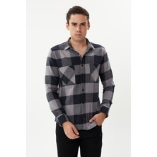 Twister Jeans Eg 1889 Çift Cep Ekose Erkek Gömlek