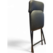 Parite Katlanır siyah Metal Sandalye folding chair كرسي قابل للطي
kursiun qabil liltayi