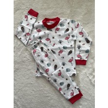 Nurcan Bebe Flamingo Ananaslı Pijama Takımı
