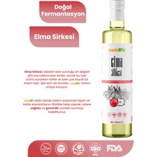 Zadelife Elma Sirkesi Net 500 ml