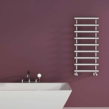 Carisa Aldo Çelik Havlupan Modern Tasarım Krom 120X50 cm