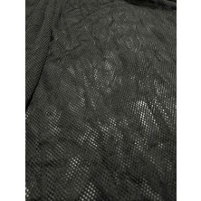 Siyah Renk Polyester File Kumaş En 180CM