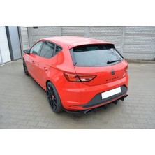 Seat Leon Mk3 Cupra Arka Tampon Splitteri Parlak Siyah 2012-2016