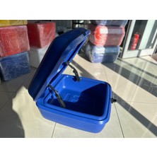 Motosiklet Servis Kurye Çantası Midi Box Mavi 110 Litre