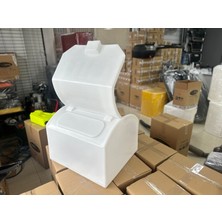 Motosiklet Pizza/servis Çantası 90 Litre Beyaz
