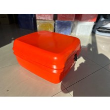 Motosiklet Servis Kurye Çantası Midi Box Turuncu 110 Litre