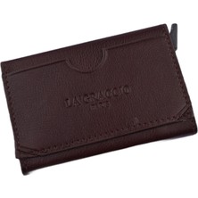 Lagraccio BYD-661024 Hakiki Deri Mekanizmalı Kartlık/kahverengi