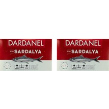 Dardanel Çanakkale Sardalya Acılı 125 gr x 2 Adet