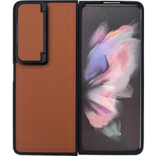 Nettech Samsung Galaxy Z Fold 4 Uyumlu Manyetik Standlı Seri Arka Koruma Kılıf