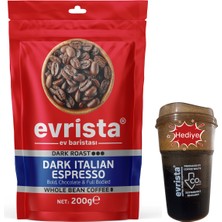 Evrista Dark Italıan Espresso 200 gr