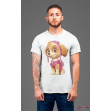 Bumeta Paw Petrol Skye Karakter Characters Unisex Tişört T-Shirt