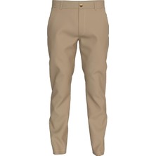 Erkek Tapered Chino Pantolon - Bej