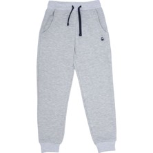 United Colors of Benetton BNT-B21613 Erkek Çocuk  Eşofman Altı Gri Melanj