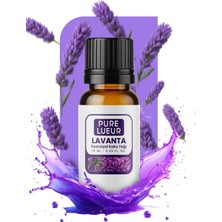 Pure Lueur Lavanta Esansiyel Uçucu Koku Yağı Buhurdanlık Yağı Difüzör Esansı Hobi Esans Ortam Oda Kokusu 10 ml