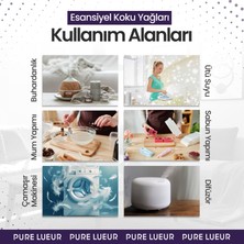 Pure Lueur Lavanta Esansiyel Uçucu Koku Yağı Buhurdanlık Yağı Difüzör Esansı Hobi Esans Ortam Oda Kokusu 10 ml