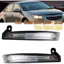 Enclaveinds Cruze J300 2009 - 2015 ile Uyumlu Araba LED Dikiz Aynası Işık Dönüş Sinyali Işığı 94537661 Sağ (Yurt Dışından)