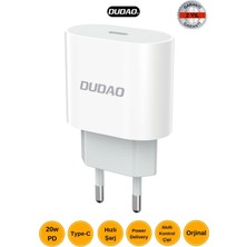 A14EU - Pd 20W Hızlı Şarj Adaptörü Type-C Çıkış / Apple Samsung Xiaomi