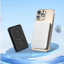 Dudao K14S - 5.000 mAh Magsafe Uyumlu Kablosuz Powerbank 20W Hızlı Şarj
