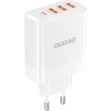 A5HEU - Hızlı Şarj Adaptörü 3 Adet USB (Qc 18W) ve 1 Adet Type-C (Pd 20W) Akıllı Çip