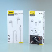 X3C - Kulak Içi Kablolu Kulaklık Type-C Girişli Beyaz