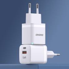 A13PROEU - Pd 33W Hızlı Şarj Adaptörü Type-C ve USB ile Aynı Anda Şarj Edin / Apple Samsung Xiaomi